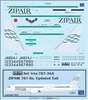 1:144 ZIPAIR Tokyo Boeing 787-8 (First Revised Tail Logo)