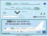 1:144 ITA Italy 'Born to be Sustainable' Airbus A.220-300