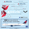 1:144 Delta Airlines (2007 cs) Airbus A.330-900NEO