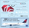 1:144 Delta Airlines (2007 cs) Airbus A.330-200