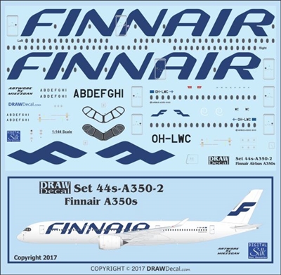1:144 Finnair Airbus A.350-900