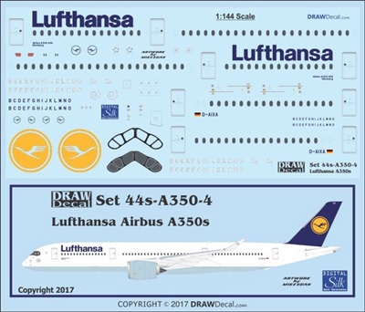 1:144 Lufthansa Airbus A.350-900