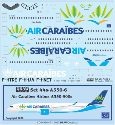 1:144 Air Caraibes Airbus A.350-900