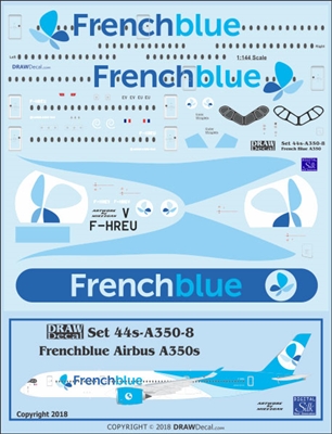 1:144 Frenchblue Airbus A.350-900