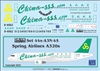 1:144 Spring Airlines Airbus A.320