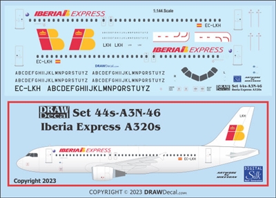 1:144 Iberia Express Airbus A.320