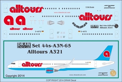 1:144 Germania Alltours Airbus A.321