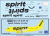 1:144 Spirit Airlines Airbus A.319 (2014 cs)