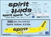 1:144 Spirit Airlines Airbus A.320 (2014 cs)