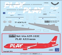 1:144 PLAY Airbus A.321NEO (with Corogard)