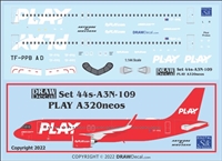 1:144 PLAY Airbus A.320NEO