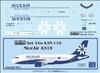1:144 Nice Air (North Iceland Air) Airbus A.319