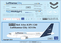 1:144 Lufthansa City Airbus A.319