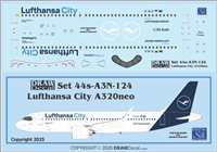 1:144 Lufthansa City Airbus A.320NEO