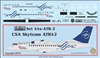 1:144 CSA Czech Airlines Skyteam ATR42