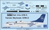 1:144 Tarom 'Skyteam' ATR42