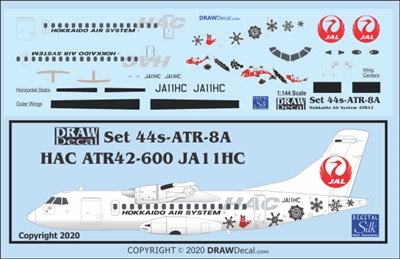 1:144 Hokkaido Air System ATR42