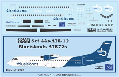 1:144 Blue Islands Air ATR72
