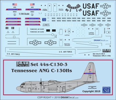 1:144 USAF Tennessee Air National Guard C-130's