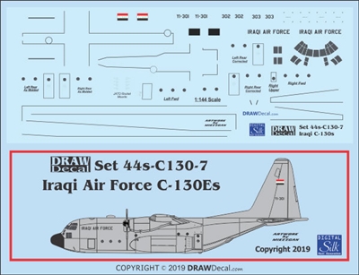 1:144 Iraqi AIr Force C-130's