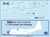 1:144 C.130 Hercules Details with Wing Striping