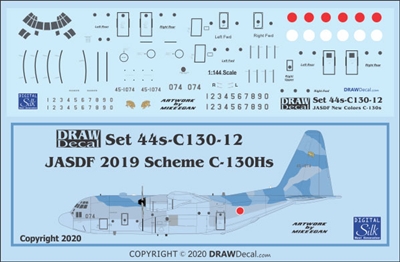 1:144 Japan Air Self Defence Force C-130H Hercules