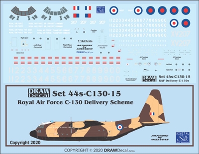 1:144 Royal Air Force C.130K Hercules C1