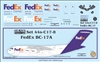 1:144 FedEx McDD C17 Globemaster III (FOF)