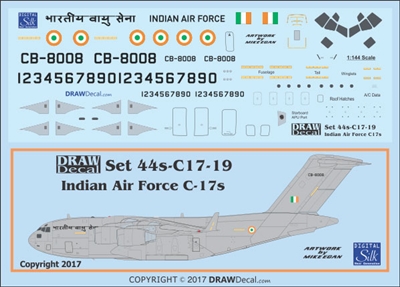 1:144 Indian Air Force McDD C.17A