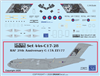1:144 Royal Air Force 25th Anniversary C-17A Globemaster III