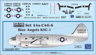 1:144 US Navy 'Blue Angels' Curtiss R5C-1 (C.46)