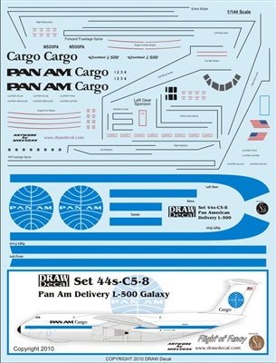 1:144 Pan Am Cargo C5 Galaxy
