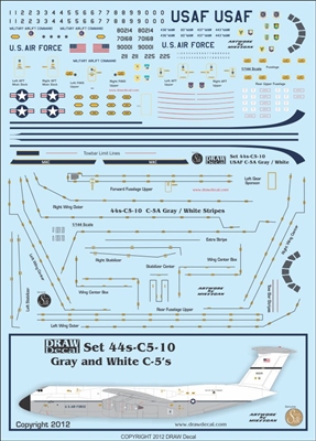 1:144 USAF MAC Lockheed C5A Galaxy