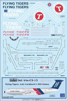 1:144 Flying Tiger Line L-500 Galaxy