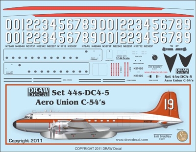 1:144 Aero Union Douglas DC-4
