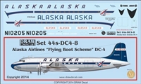 1:144 Alaska Airlines Douglas DC-4
