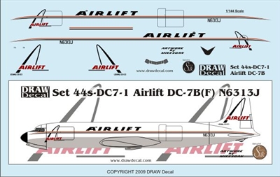 1:144 Airlift Douglas DC-7BF