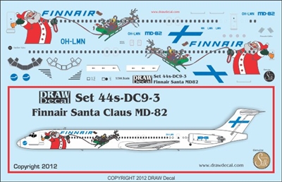 1:144 Finnair 'Santa Claus' McDD MD-82