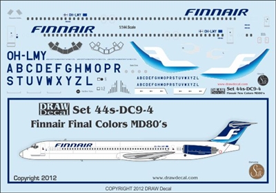 1:144 Finnair McDD MD-80