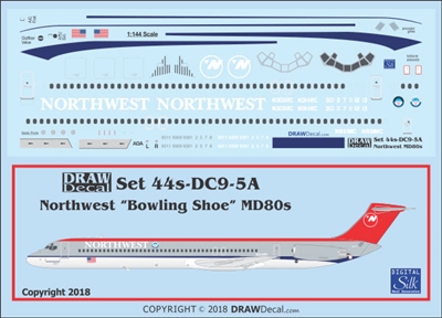 1:144 Northwest McDD MD-80