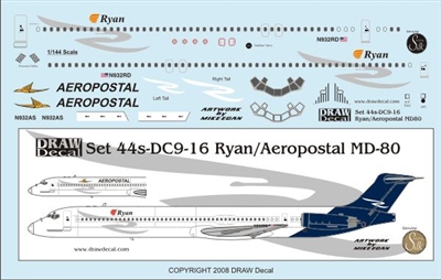 1:144 Ryan International McDD MD-80