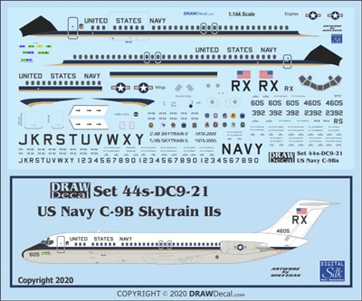 1:144 US Navy Douglas C9B Skytrain II