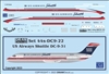 1:144 US Airways Shuttle Douglas DC-9-30