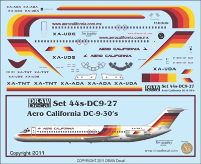 1:144 Aero California Douglas DC-9-30