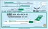 1:144 Turkmenistan Boeing 717-200