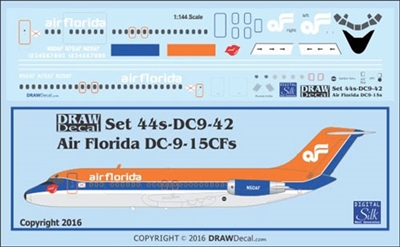 1:144 Air Florida Douglas DC-9-15