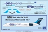 1:144 Mexicana Click 'OneWorld'  Boeing 717-200