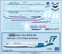 1:144 AirTran (later cs)  Boeing 717-200
