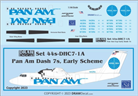 1:144 Pan Am Express (earlier cs) DHC-7 Dash 7