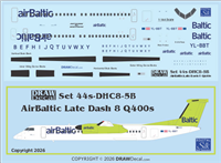 1:144 Air Baltic (later cs) DHC-8-Q400